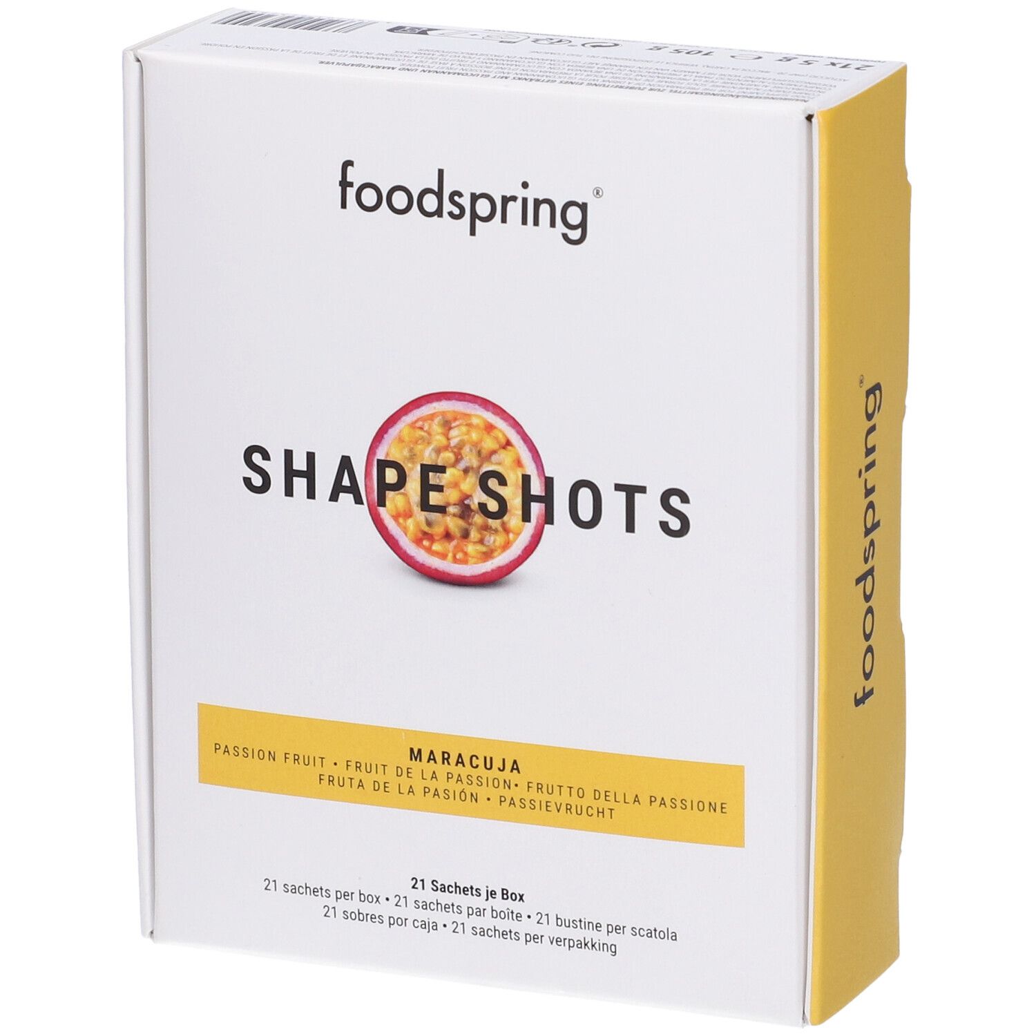 Image of Foodspring Shape Shots Maracuja