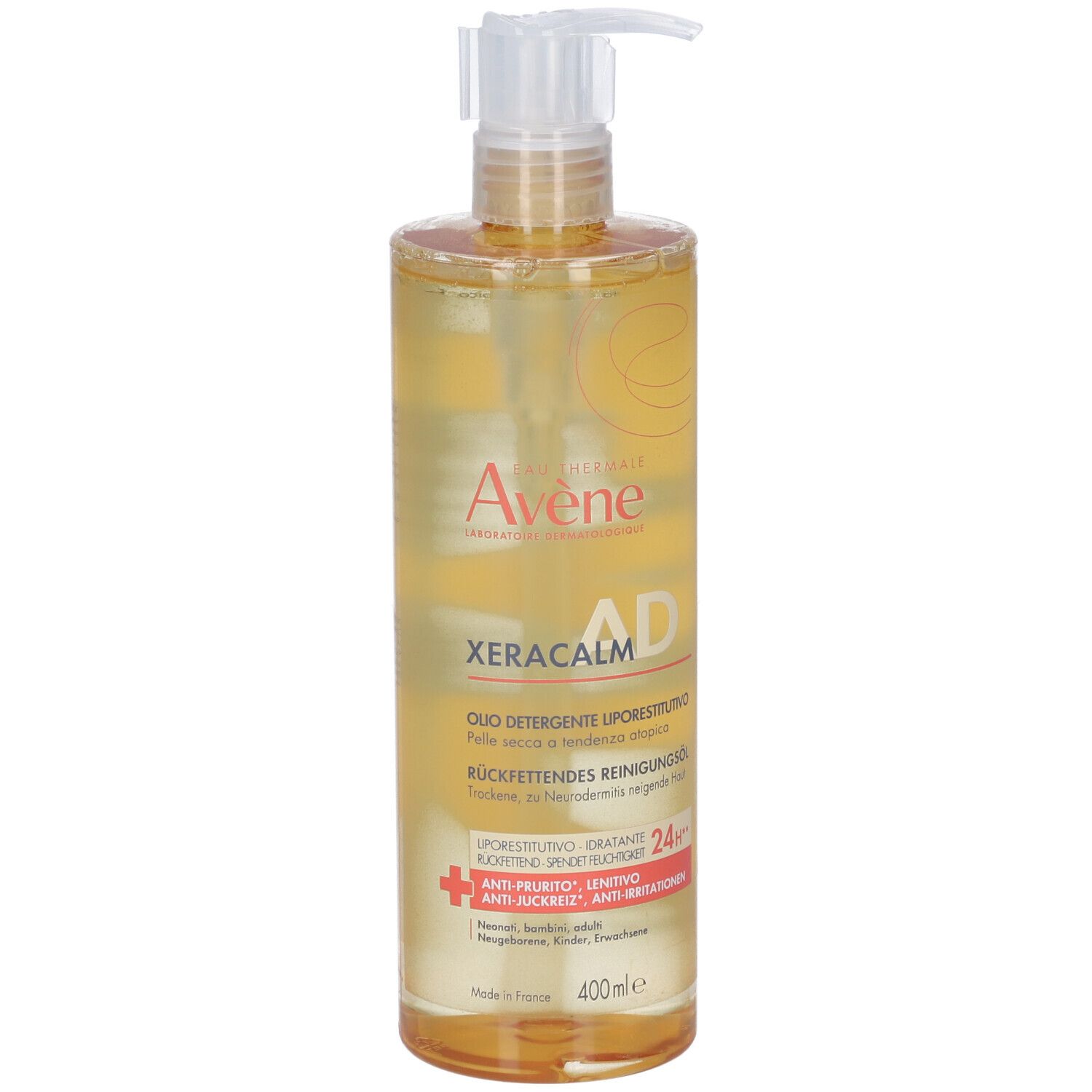 Avene Xeracalm AD - Olio Detergente Liporestitutivo 400 ml - Immagine 10
