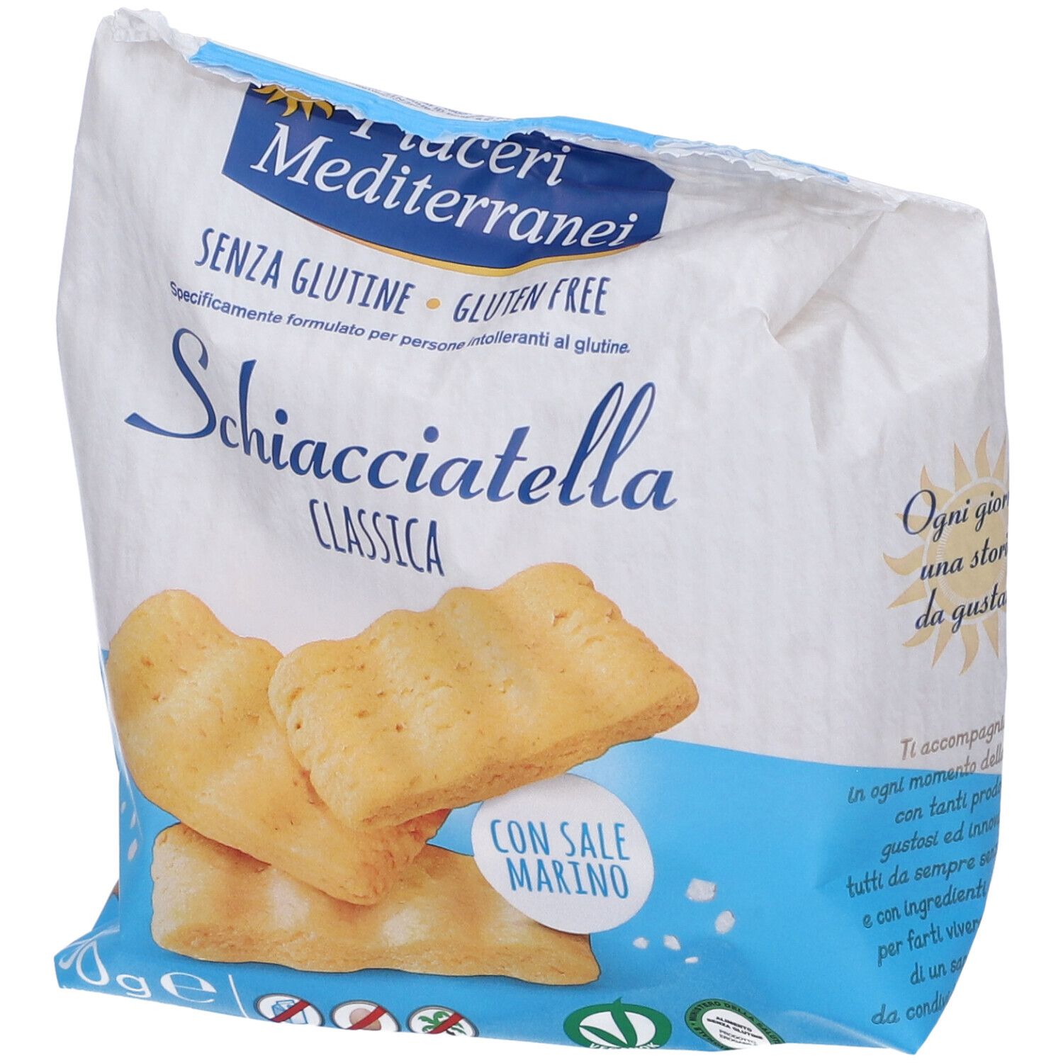 Piaceri Mediterranei Schiacciatella Classica Senza Glutine