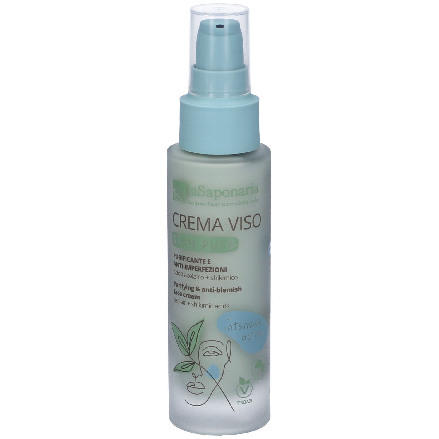 La Saponaria Crema viso Stay Pure