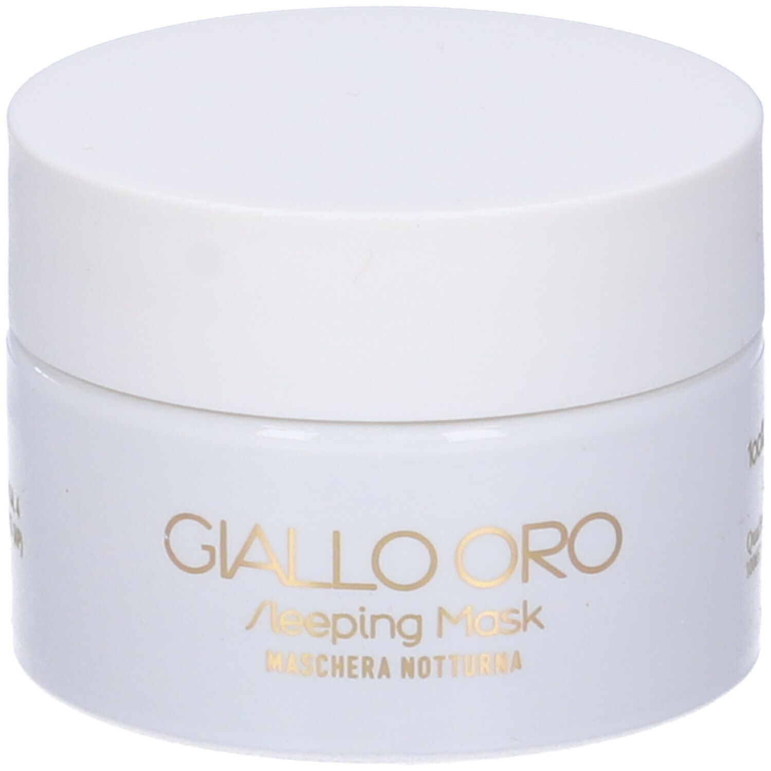 Maschera Notturna Sleeping Mask Giallo Oro 50 Ml