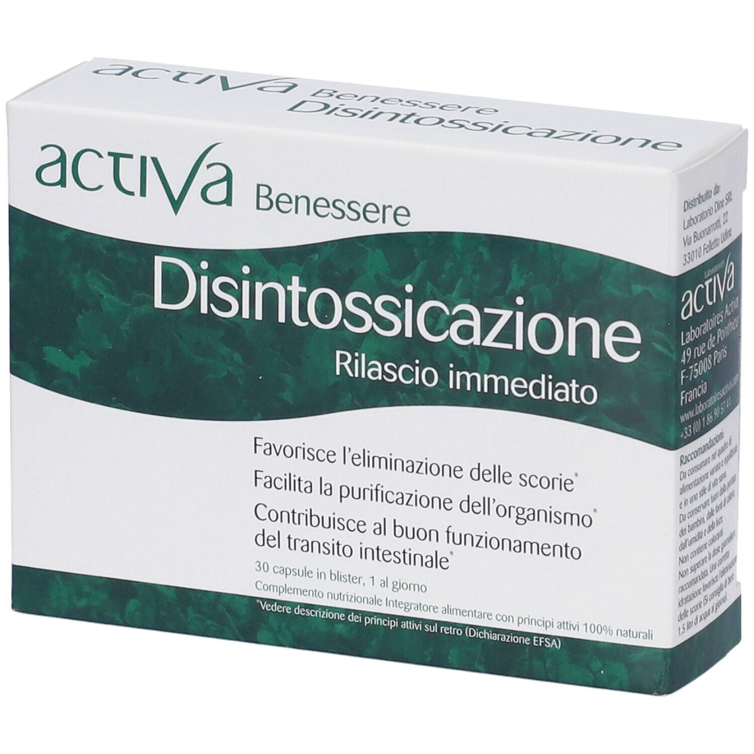 Benessere Disintossicazione 30 Capsule