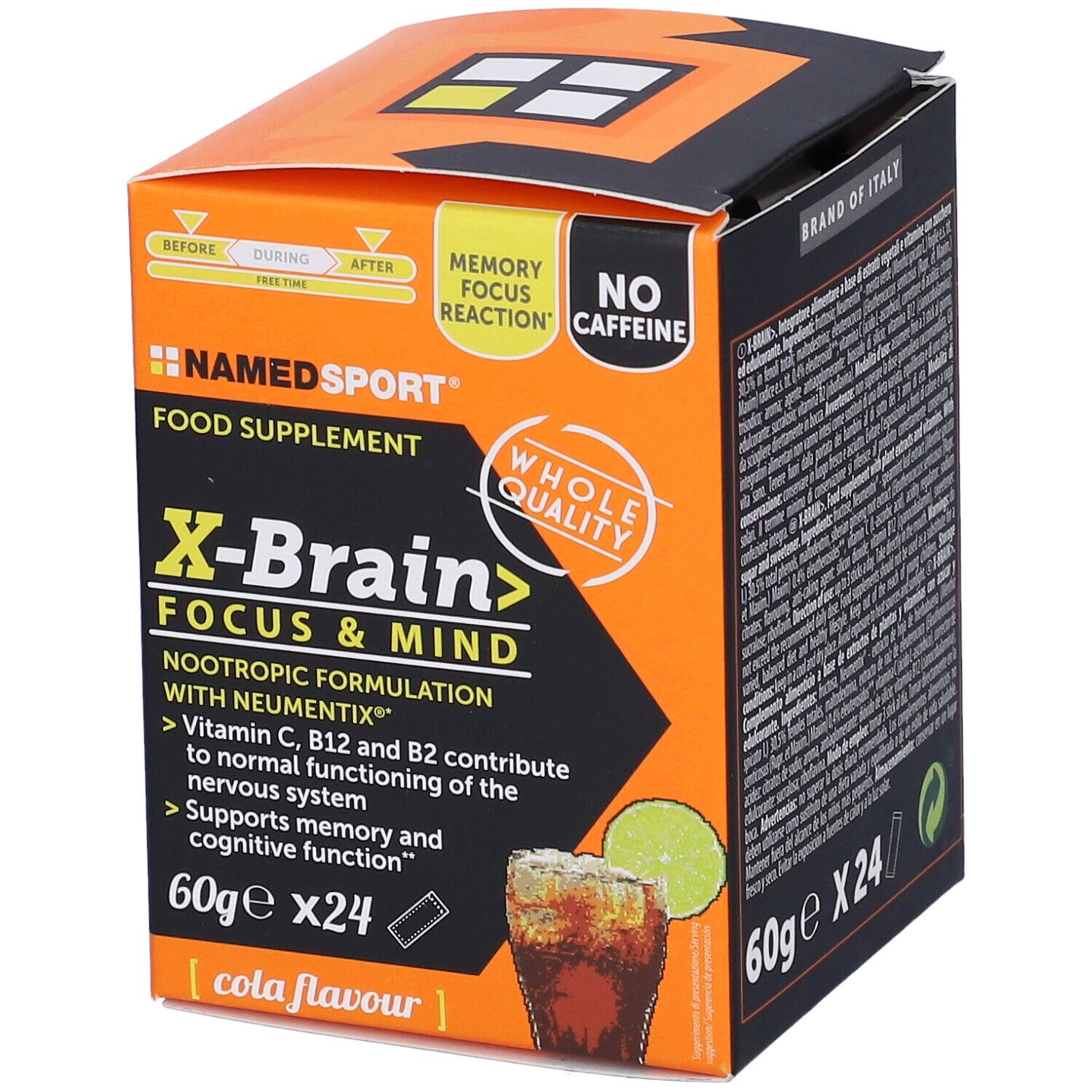 NAMED SPORT® X-Brain FOCUS & MIND