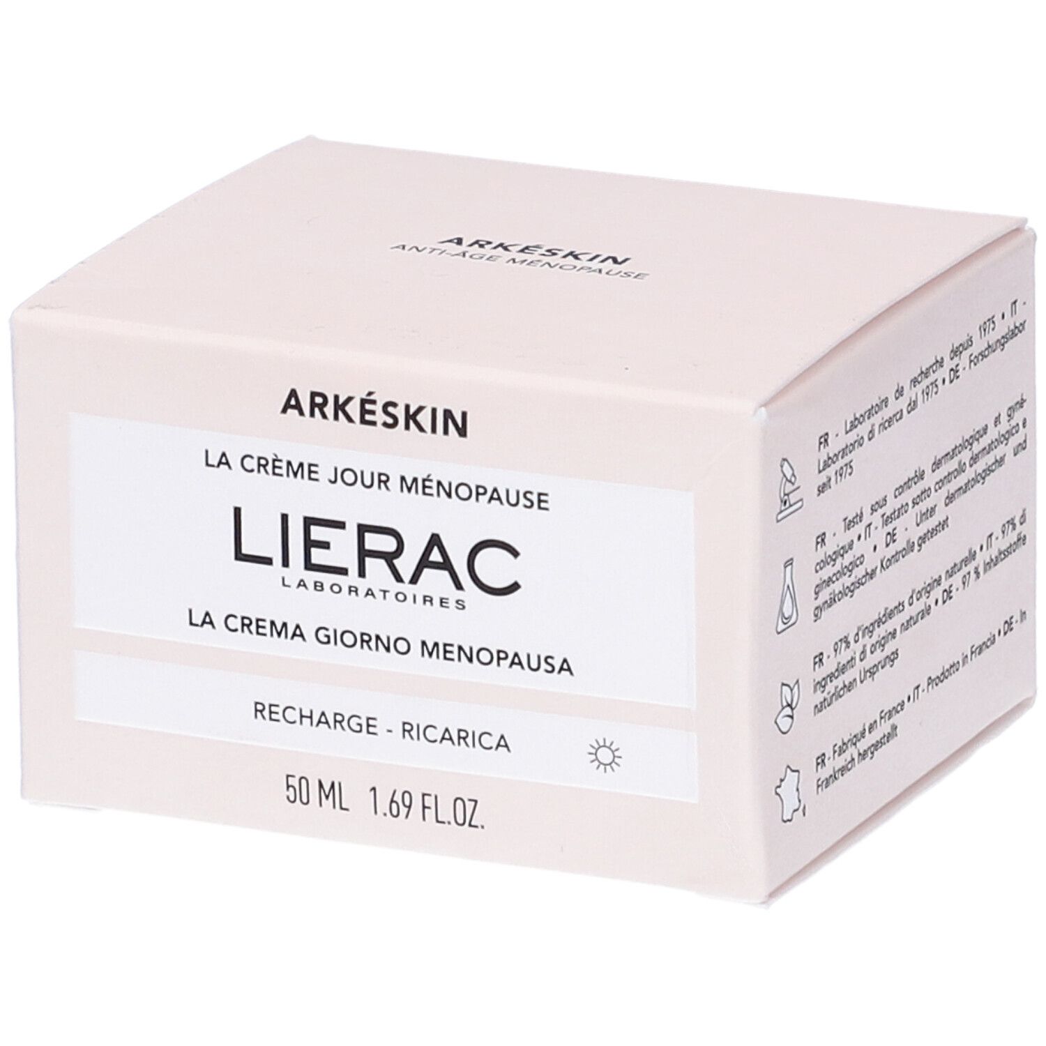 Lierac Arkeskin Crema Giorno Menopausa Ricarica
