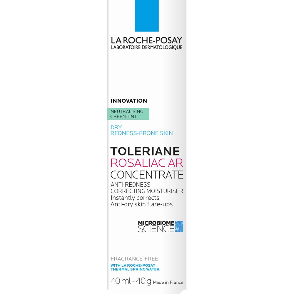 Confezione del prodotto con testo. Contiene: Toleriane Rosaliac AR Concentrate, 40ml.
