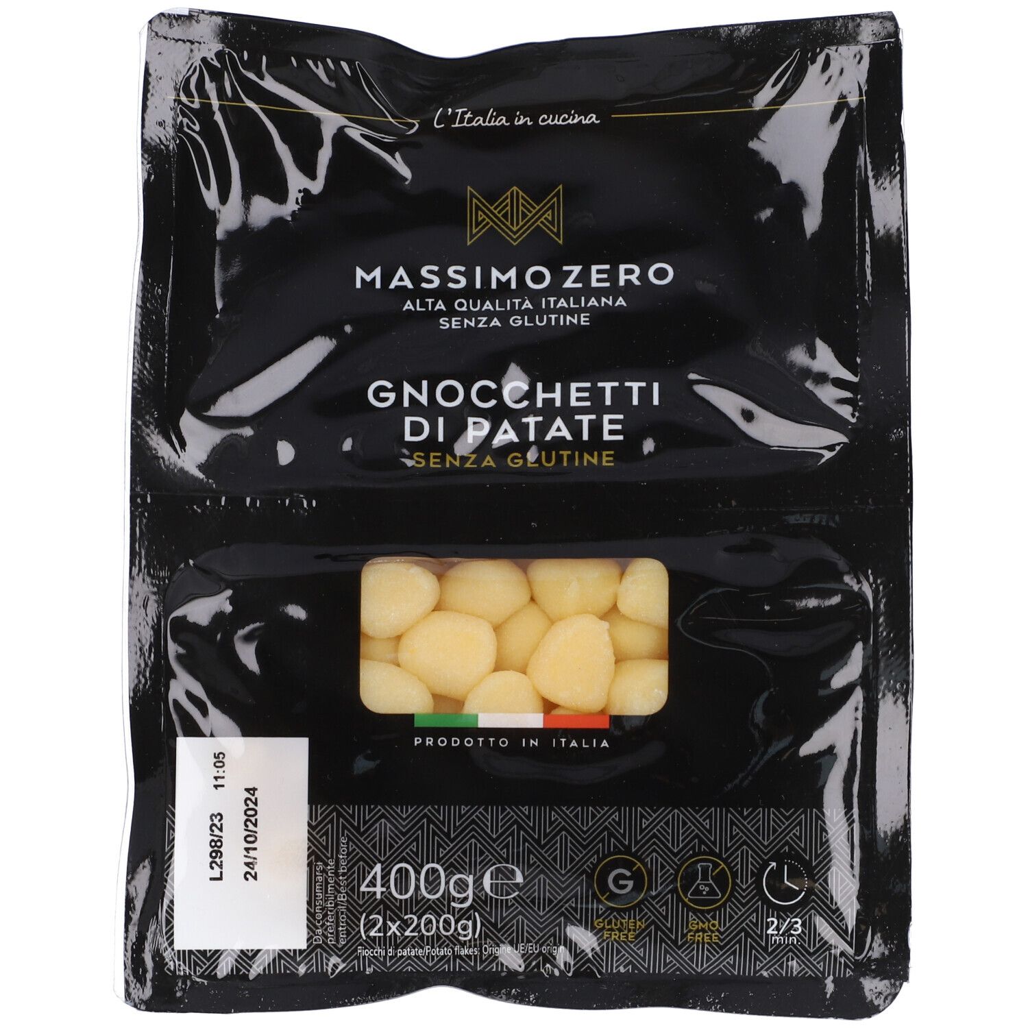 Massimo Zero Srl Gnocchetti Di Patate Massimo Zero Senza Glutine, 400G - Immagine 8