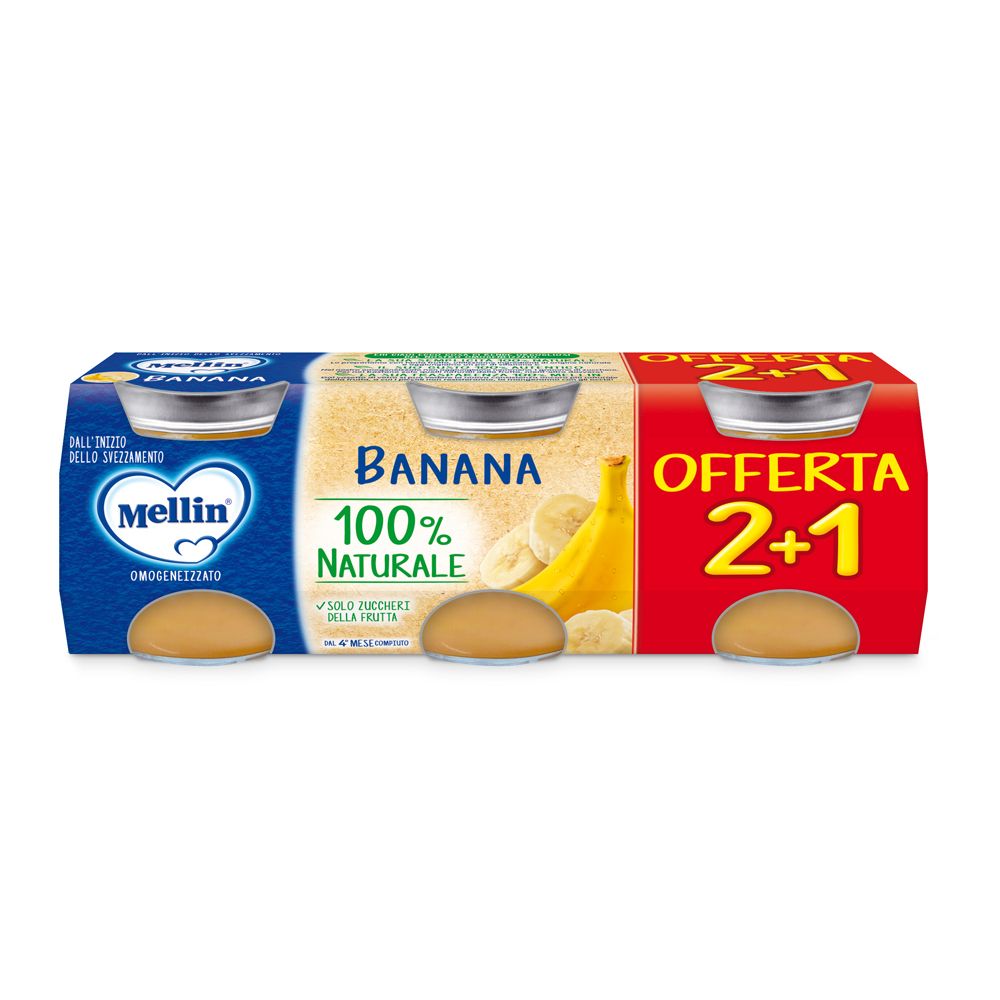 MELLIN OMOG BANANA 3PZ 100G - Immagine 8