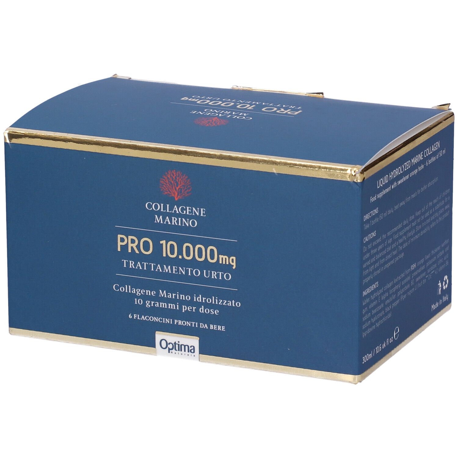 Collagene Marino Pro 10.000 Mg Trattamento Urto Flaconcini Bevibili
