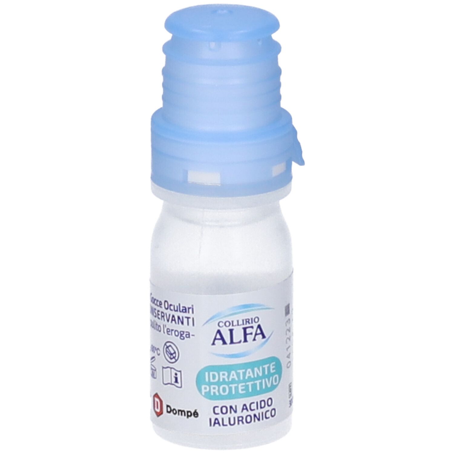 Flasche mit Augentropfen, 10 ml.