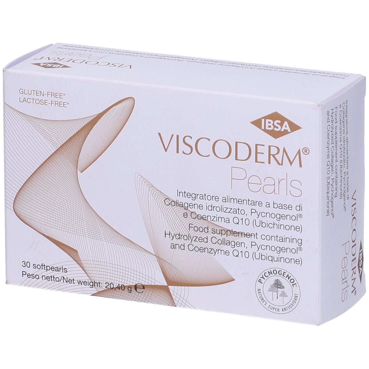 Ibsa Farmaceutici Viscoderm Pearls Integratore Collagene 30 Capsule - Immagine 4