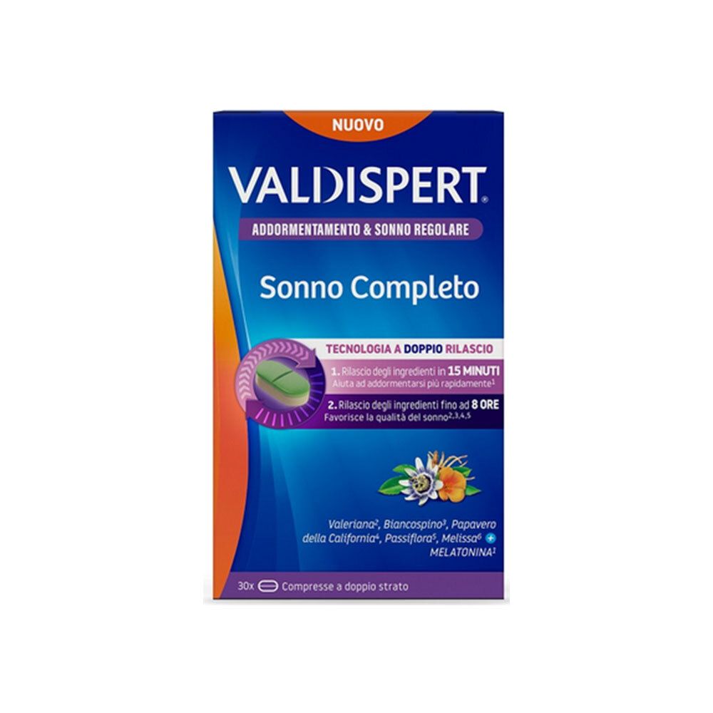 Valdispert Sonno Completo30Cpr 37,5 g Tabletten