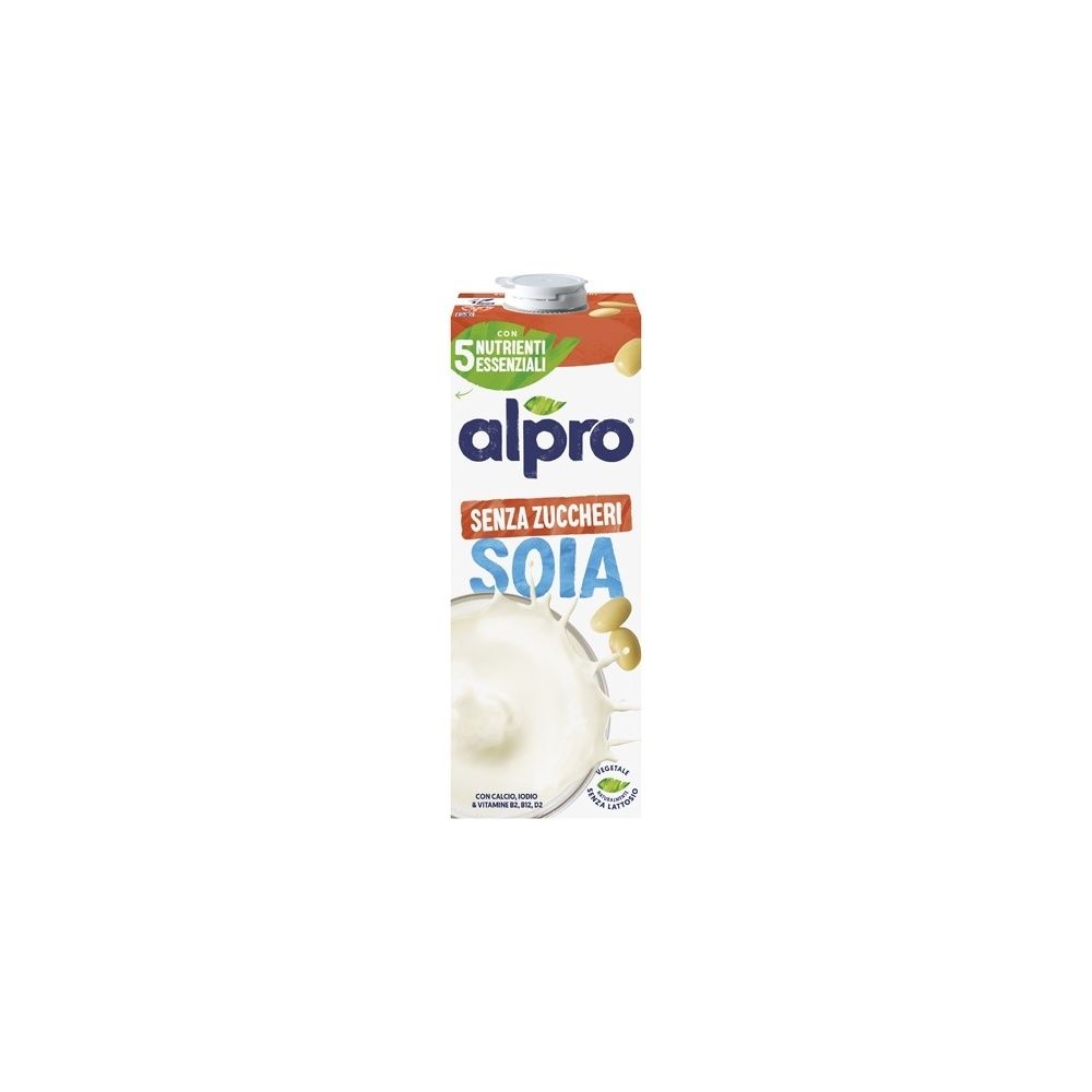 Alpro Soia Senza Zuccheri Brick