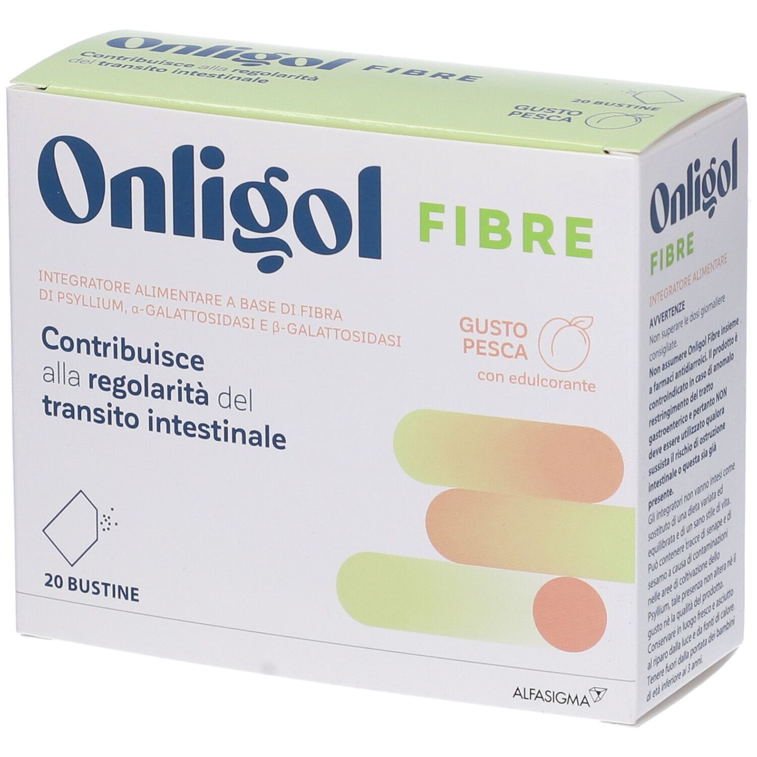Onligol Fibre Bustine Gusto Pesca