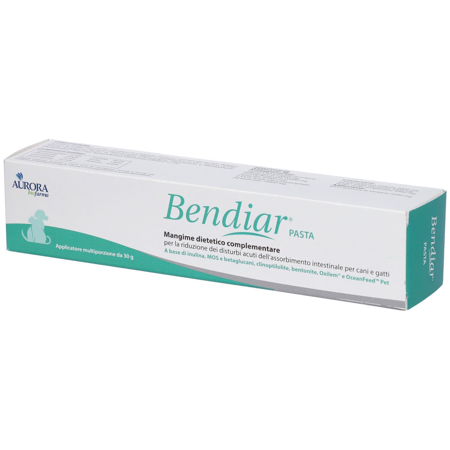 Bendiard Pasta: Ergänzungsfuttermittel für Hunde und Katzen, 30g Applikator.