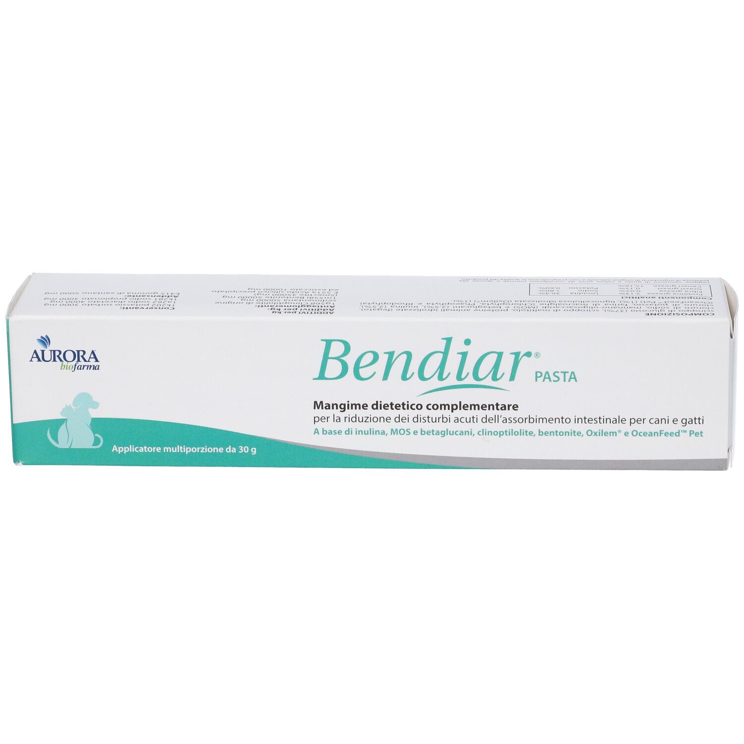 Bendiard Pasta: Ergänzungsfuttermittel für Hunde und Katzen, 30g Applikator.