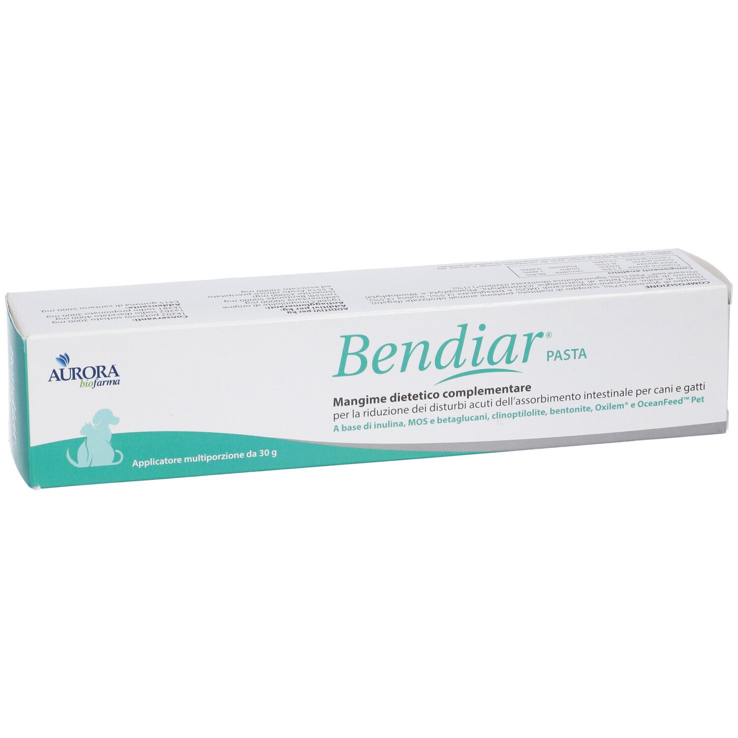 Bendiar Pasta: Ergänzungsfuttermittel für Hunde und Katzen zur Reduzierung akuter Störungen der Darmentleerung.
