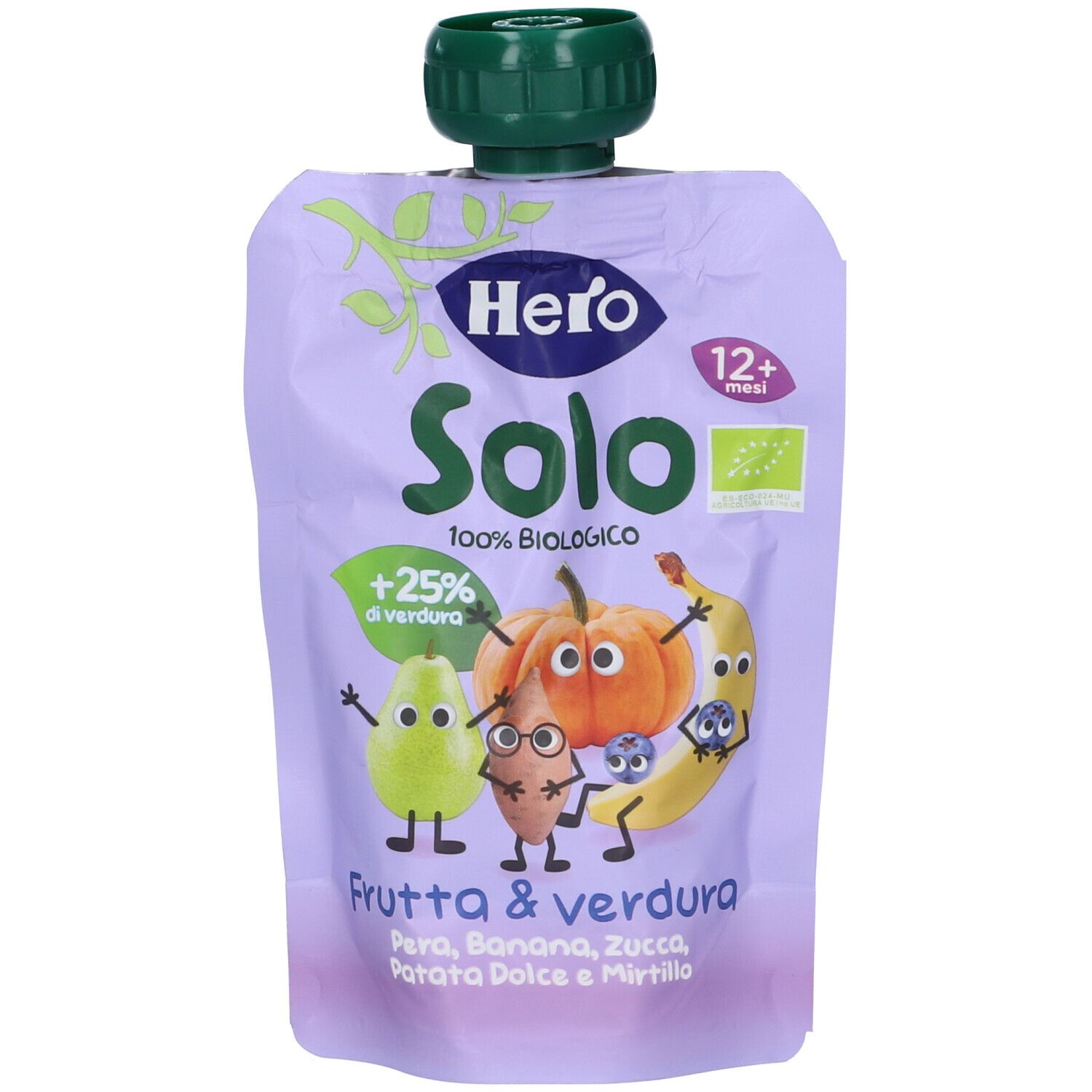 Hero Solo Bio Frutta&Verdura Purea