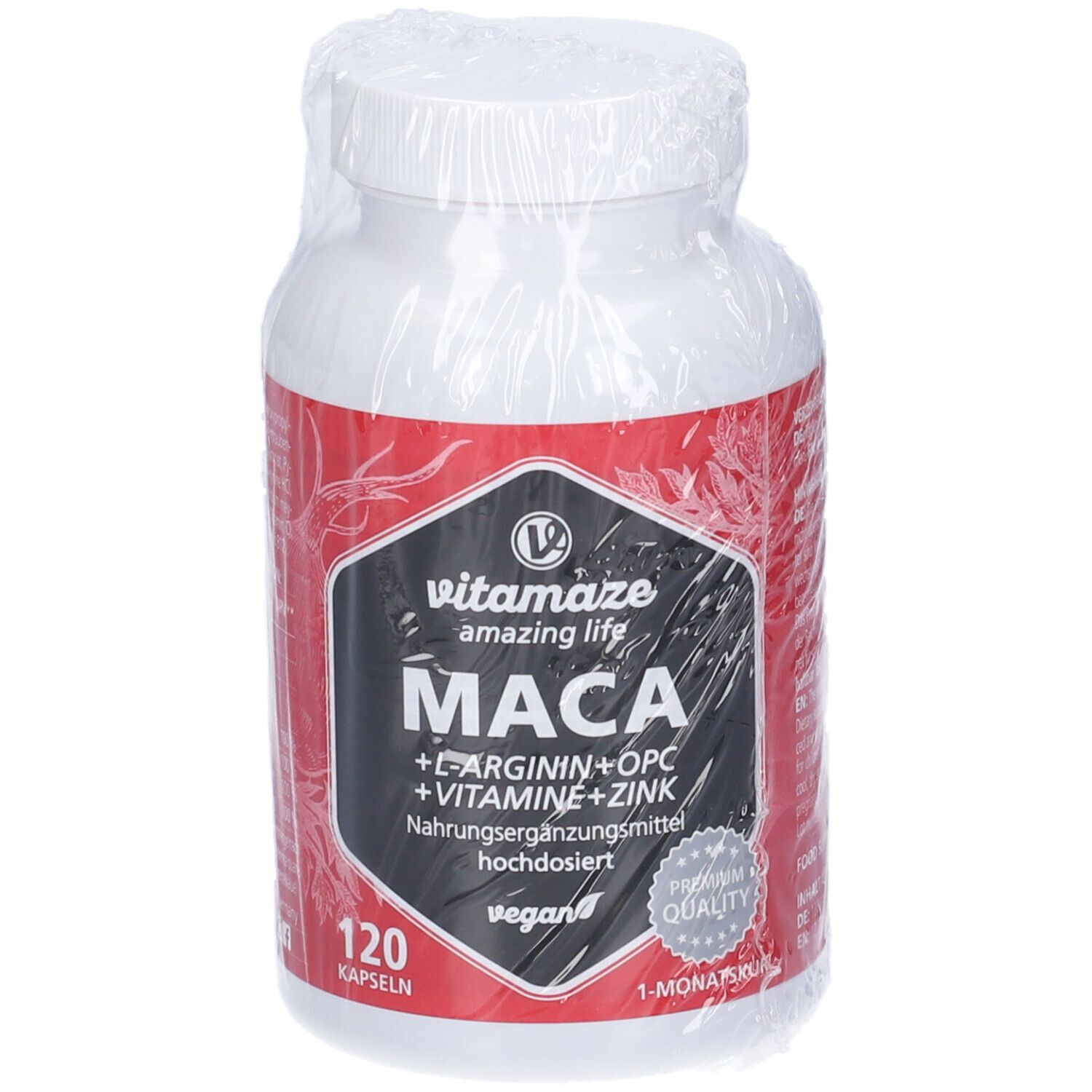 Vitamaze  Maca + L-Arginina + Opc + Vitamina + Zinco Capsule