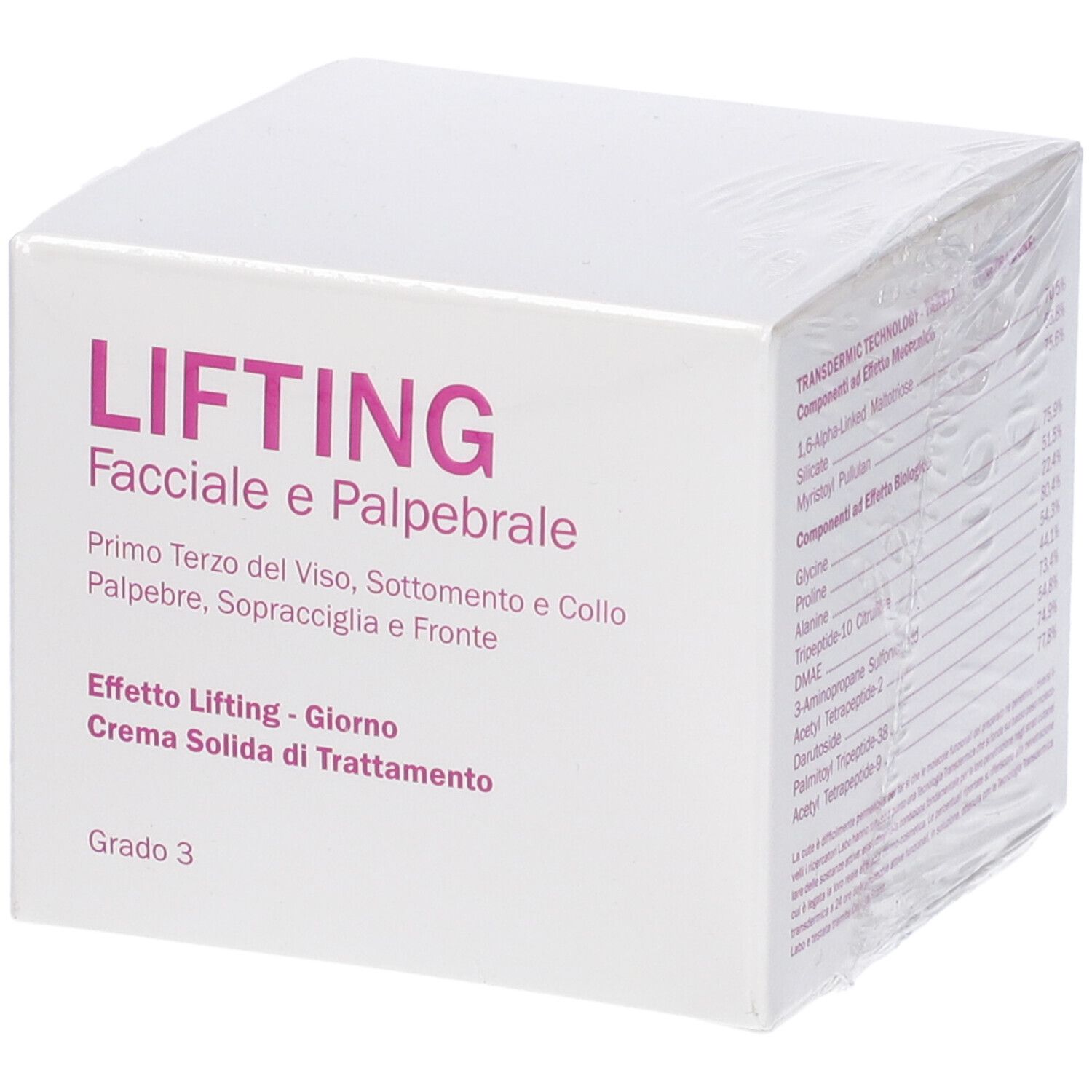 Labo Lifting Crema Solida Giorno Lifting Facciale e Palpebrale Grado 3 - risparmia il 20% con il codice: SWISSE20