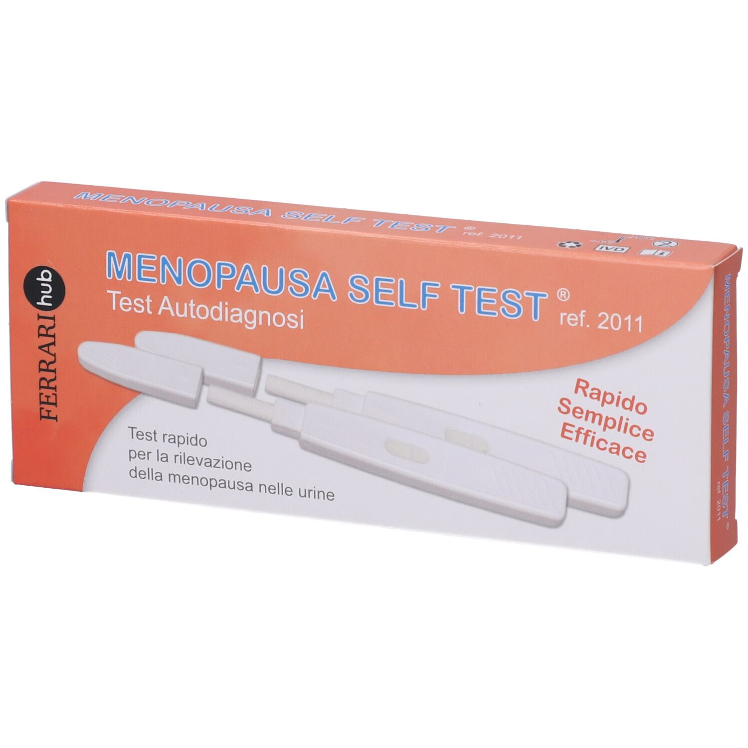 Test Menopausa Autodiagnostico Determinazione Ormone Follicolo-Stimolante Nelle Urine 2 Pezzi