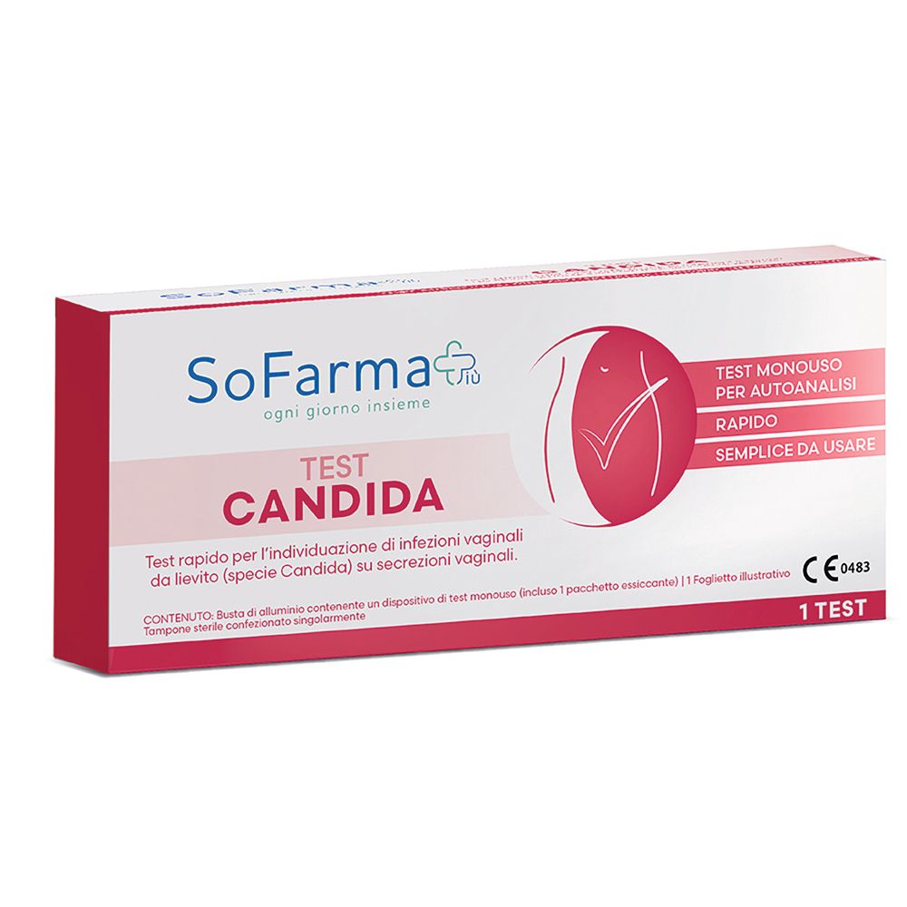 Test zur Autodiagnose von Candida Albicans Sofarmapiu' Sofarmapiu'