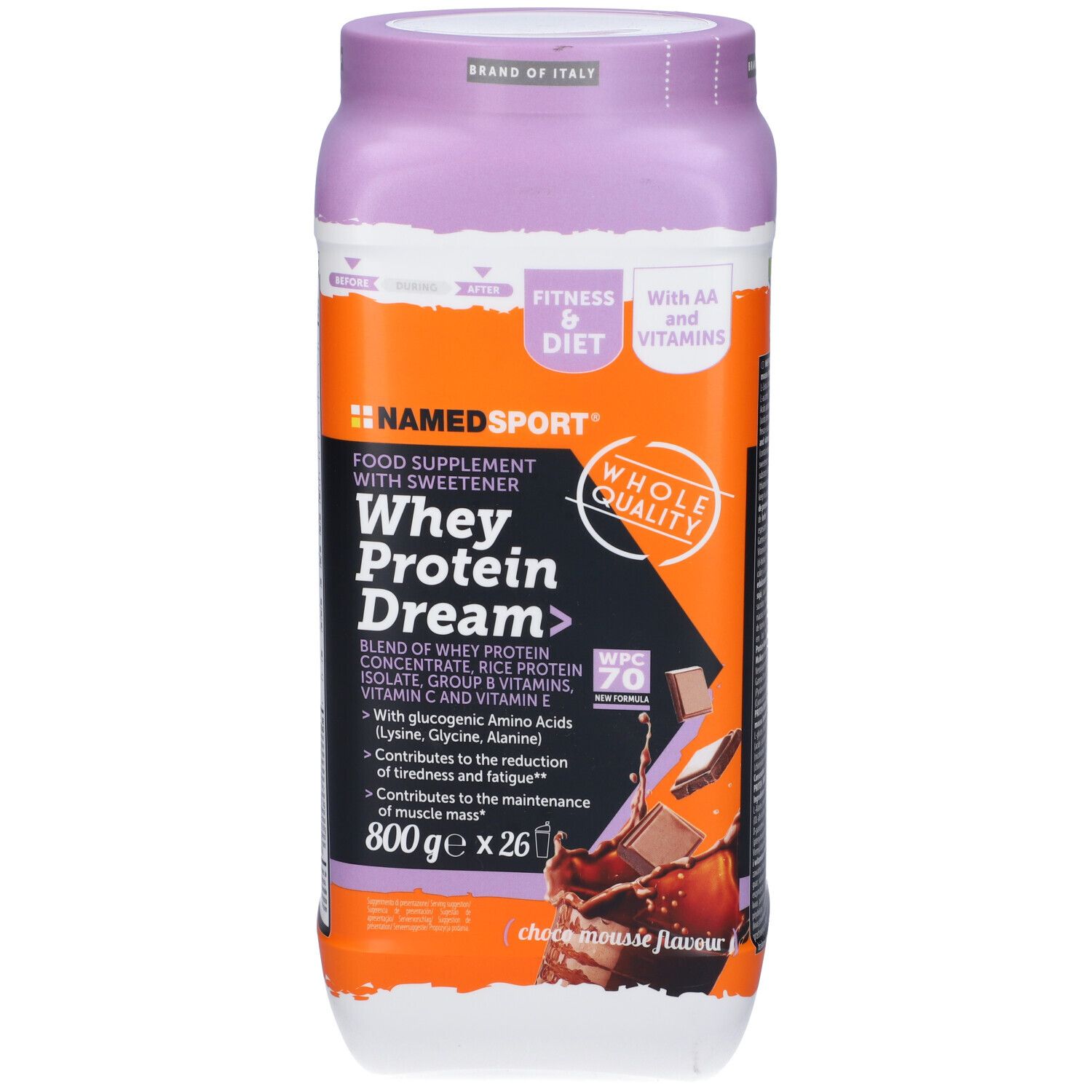 Namedsport Whey Protein Dream Choco Mousse Flavour