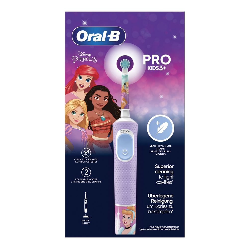 Oral-B - Elektrische Zahnbürste "Vitality Pro - Kids" Princess