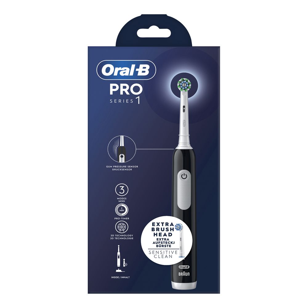 ORAL-B by Braun Zahnbürste Pro 1 Series black