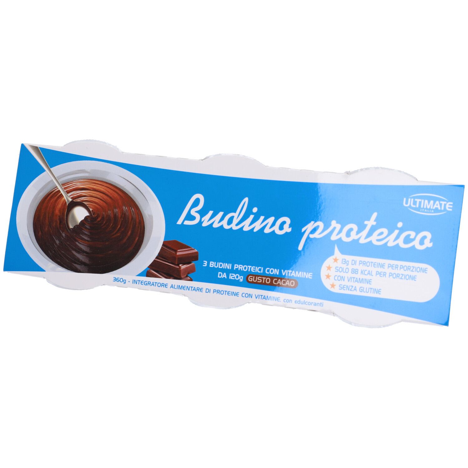ULTIMATE Budino Proteico Gusto Cacao - risparmia il 10% con il codice: TOP10