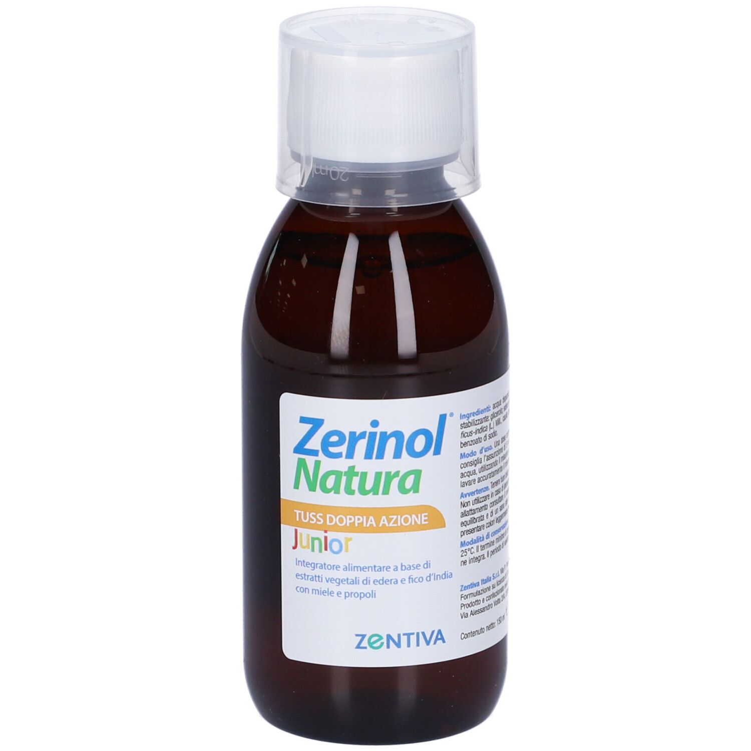 Zerinol Natura Tuss Doppia Azione Junior Sciroppo