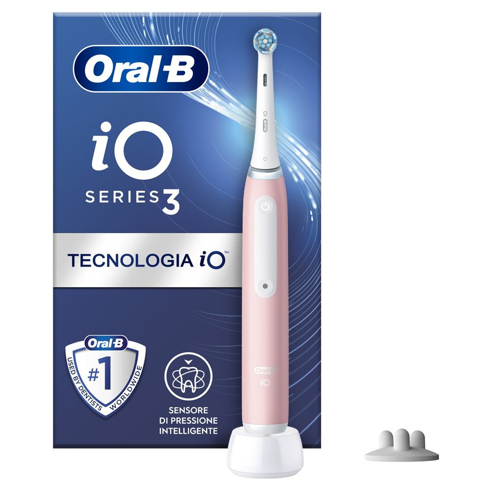 Oral-B IO 3S Spazzolino Elettrico Ricaricabile Rosa - Immagine 3