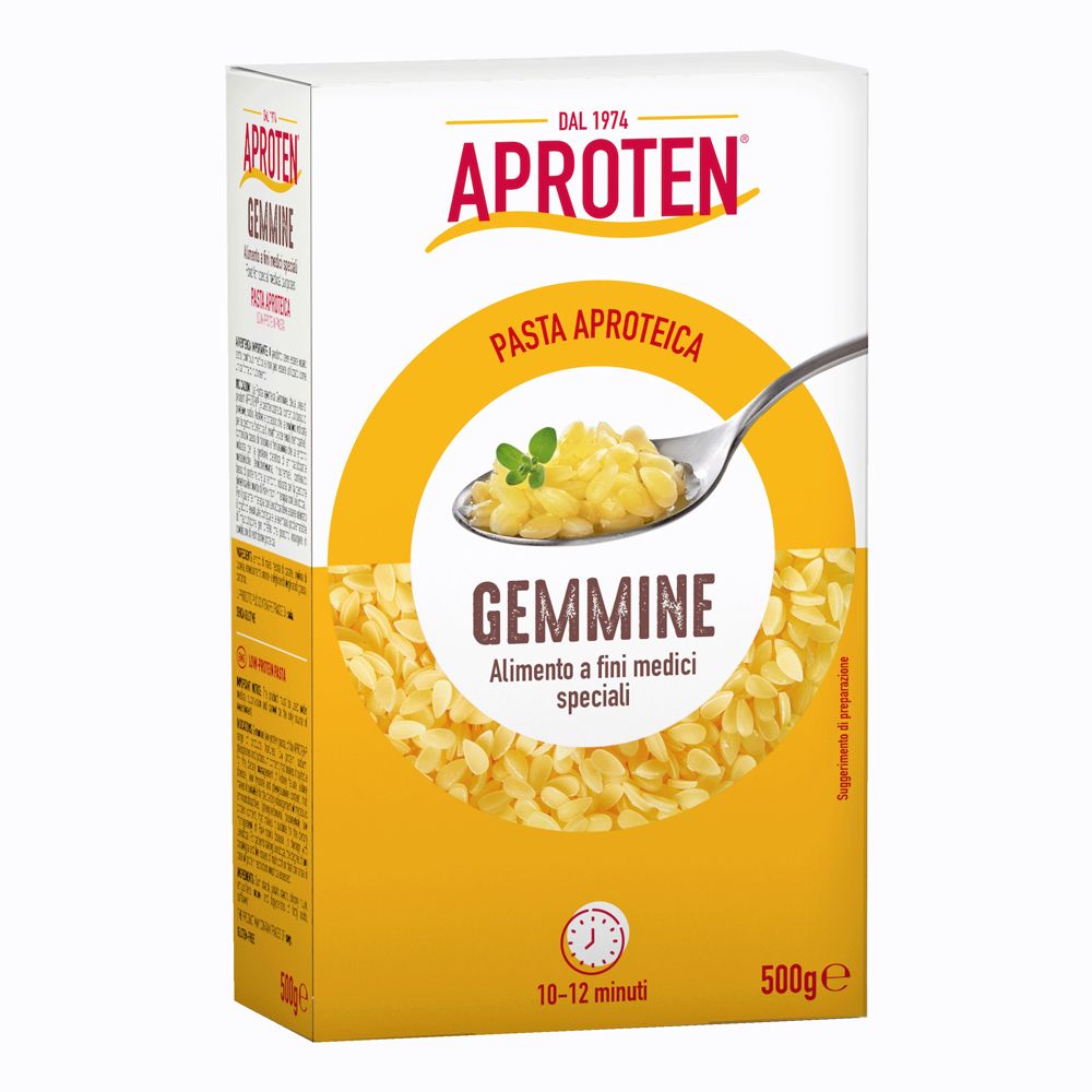 Dieterba (Heinz Italia Spa) Aproten Gemmine Pasta Aproteica Formato Gemme, 500G - Immagine 5