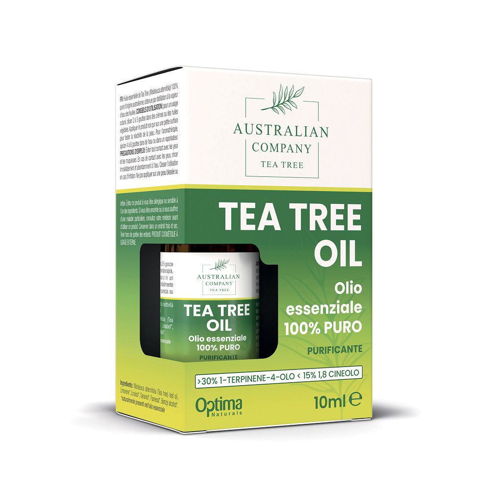 Optima Naturals Tea Tree Oil - Olio Essenziale 100% Puro 10 Ml - Immagine 5