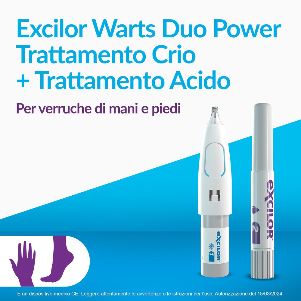 Excilor® Warts Duo Power Penna Cryo + Penna Acid