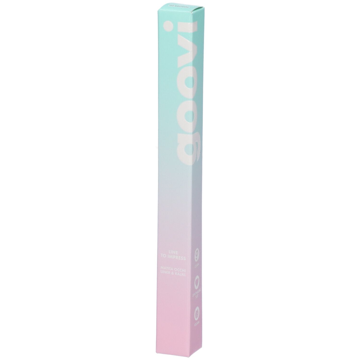 The Good Vibes Company Srl Goovi Matita Occhi Liner & Kajal 02 Brown - Immagine 6