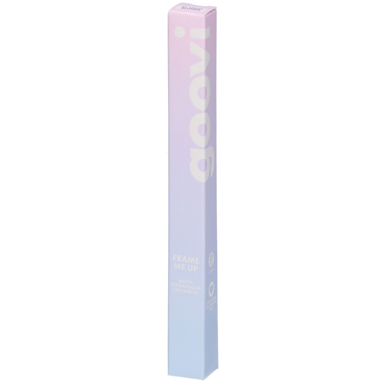 Goovi Frame Me Up Matita Sopracciglia con Kabuki Colore 01 Light Blonde - Risparmia il 15% on il codice: goovi0926
