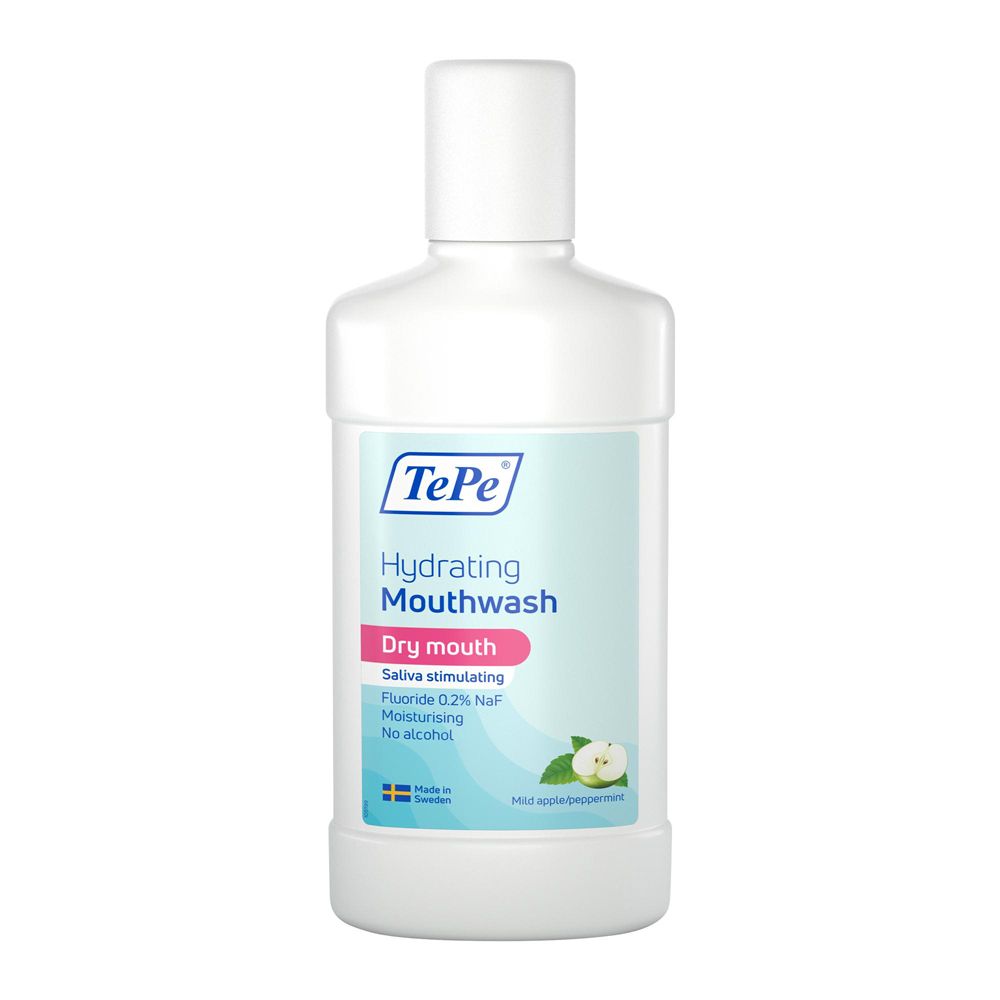 Tepe Hydrating Collutorio Stimolatore Saliva Mela/Menta Piperita 500 Ml - Immagine 3