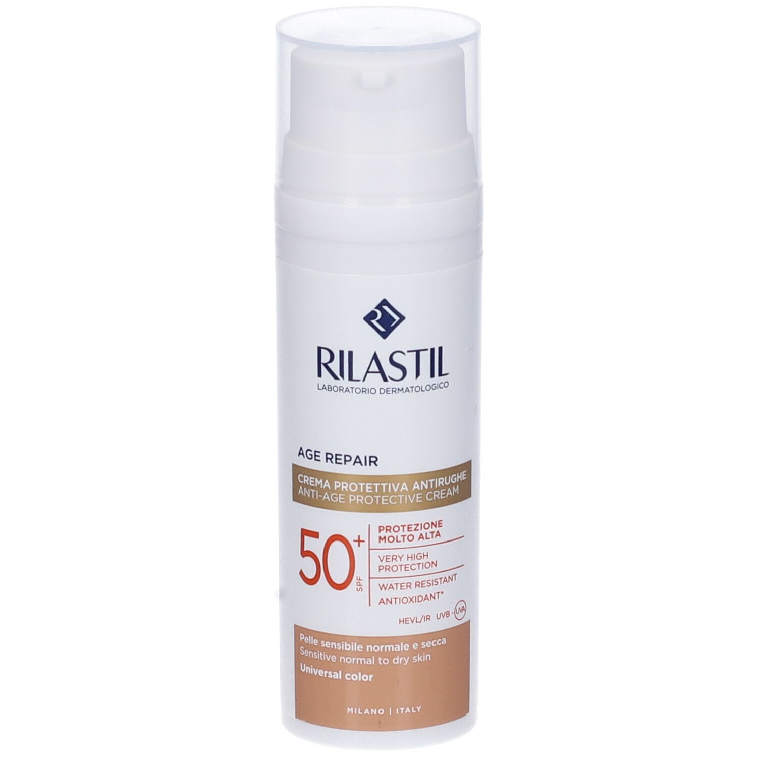 Rilastil SUN Spf50+ AGE REP CO 50 ml Sonnenschutzcreme