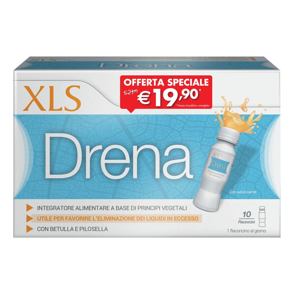 Xls Drena 10 Flaconi Da 70 Ml Taglio Prezzo