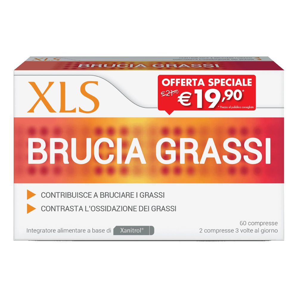 Xls Brucia Grassi 60 Compresse Taglio Prezzo 63,06 g