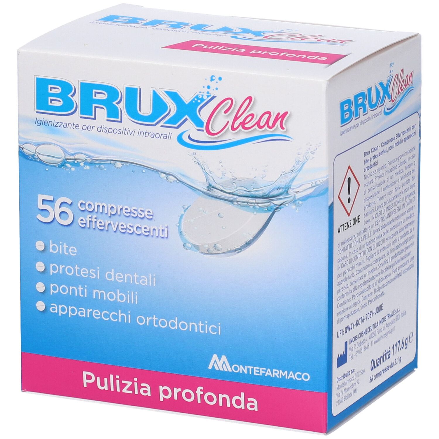Brux Clean Compresse Effervescenti