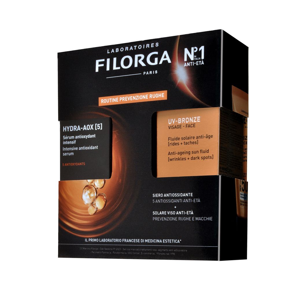 Filorga Cofanetto Solare Hydra Aox + UV-Bronze Face SPF50+