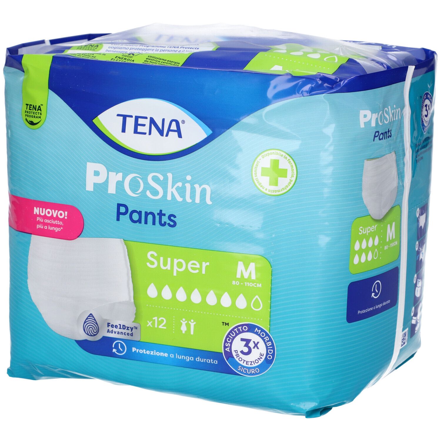 TENA ProSkin Pants Super Mutandine Assorbenti Incontinenza Misura M