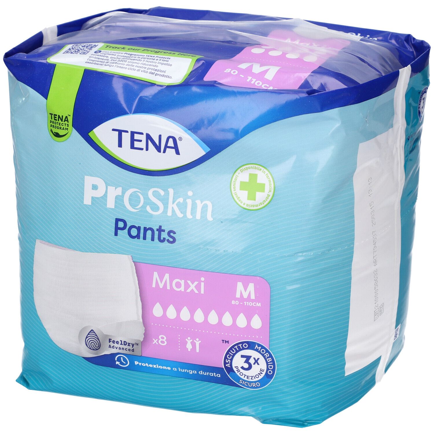 TENA ProSkin Pants Maxi Mutandine Assorbenti Incontinenza Misura M