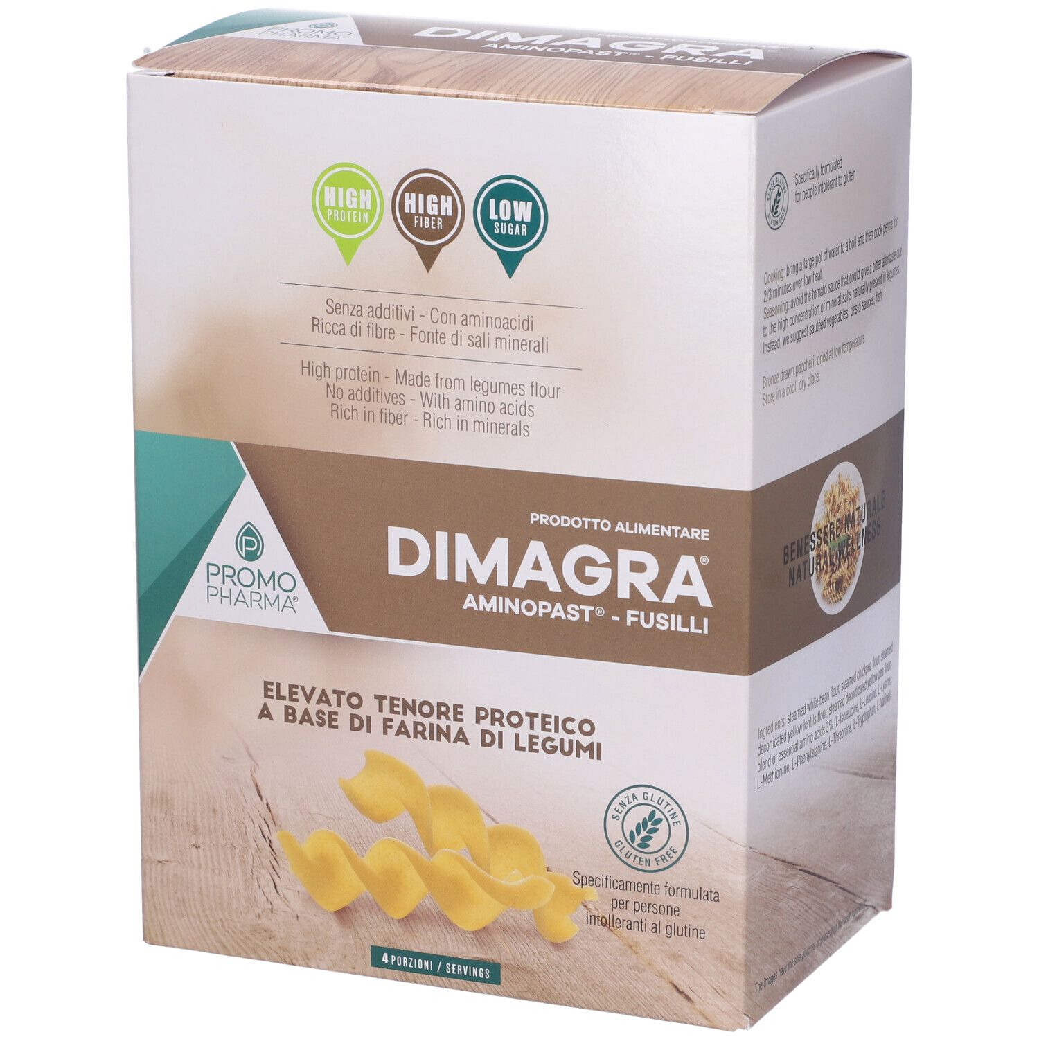 Promopharma Dimagra® AminoPast® Fusilli