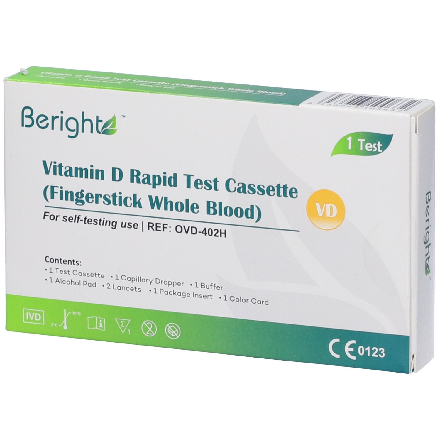 Beright Test Rapido Autodiagnostico Vitamina D3