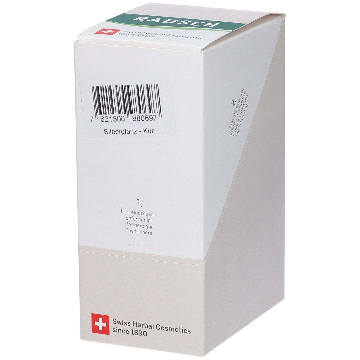 Rausch Box Maschera Lucentezza Argentea alla Salvia