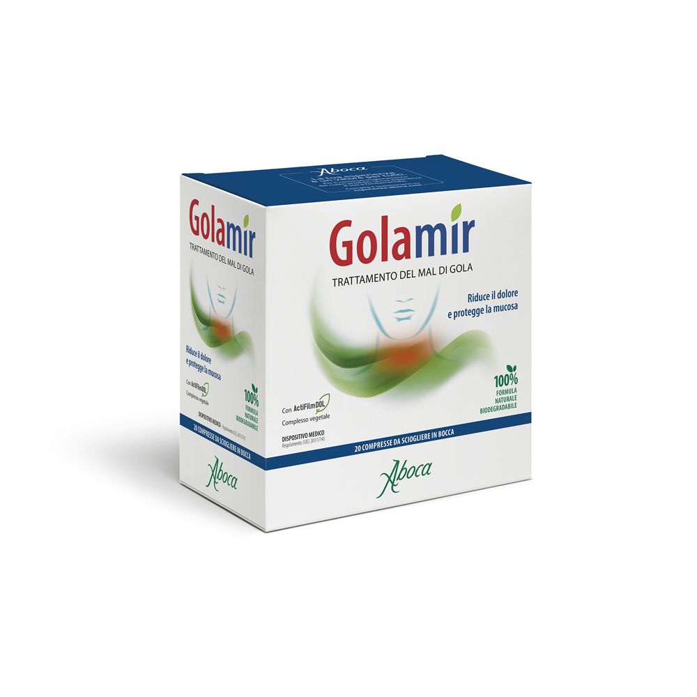 Aboca Golamir Compresse Orosolubili