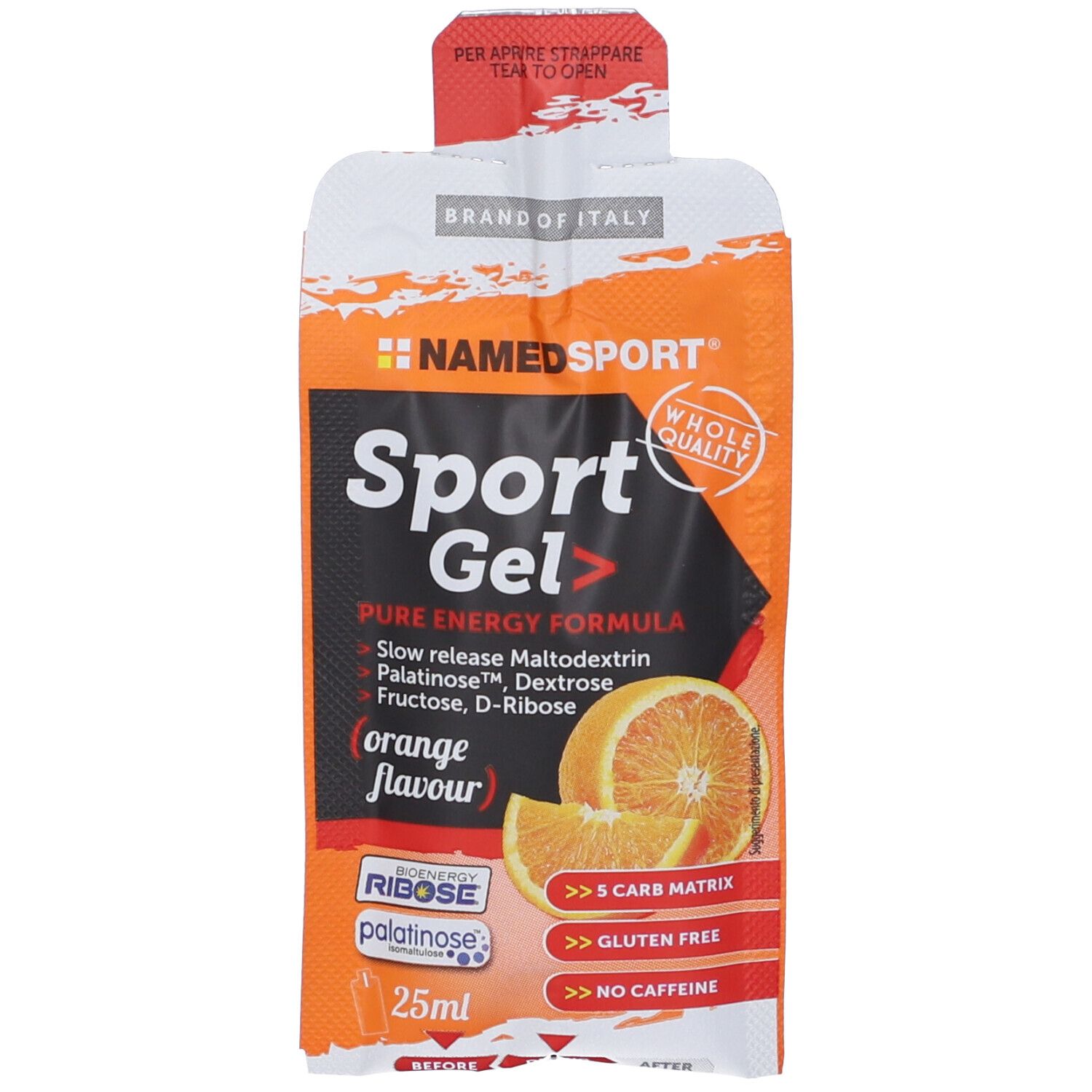 Namedsport® Sport Gel Arancia 25 ml