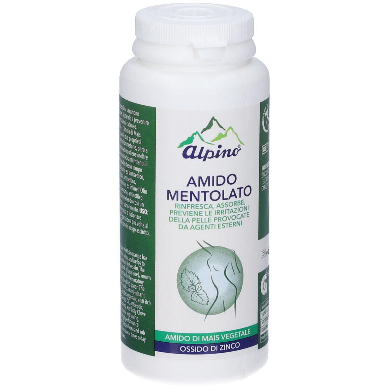 Alpino Amido Mentolato Dose, Vorderansicht.